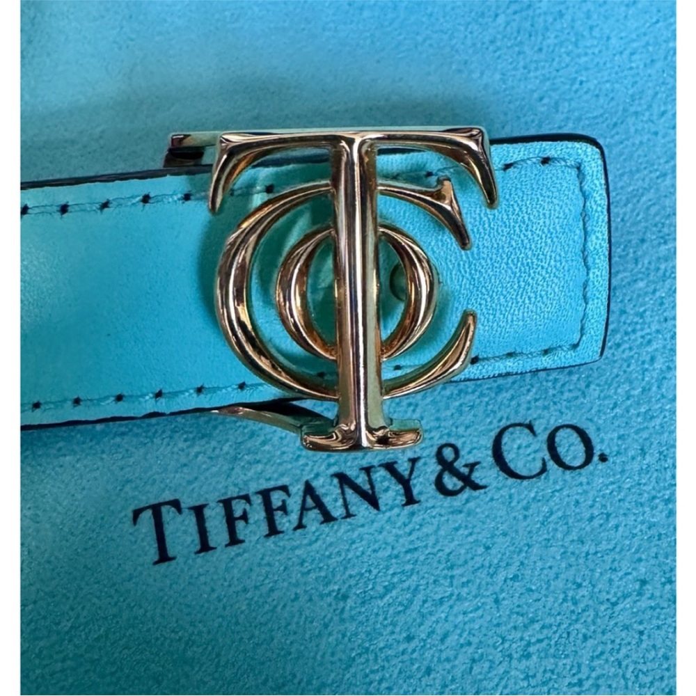 🩵 Reversible Tiffany & Co. Leather Belt 🩵